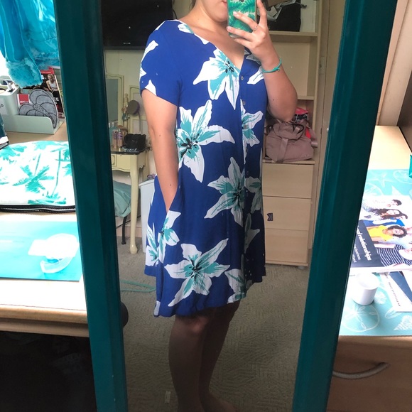 💙SOLD💙 AVA SKY Dress Cairo in Royal Tiger Lily - Picture 4 of 5